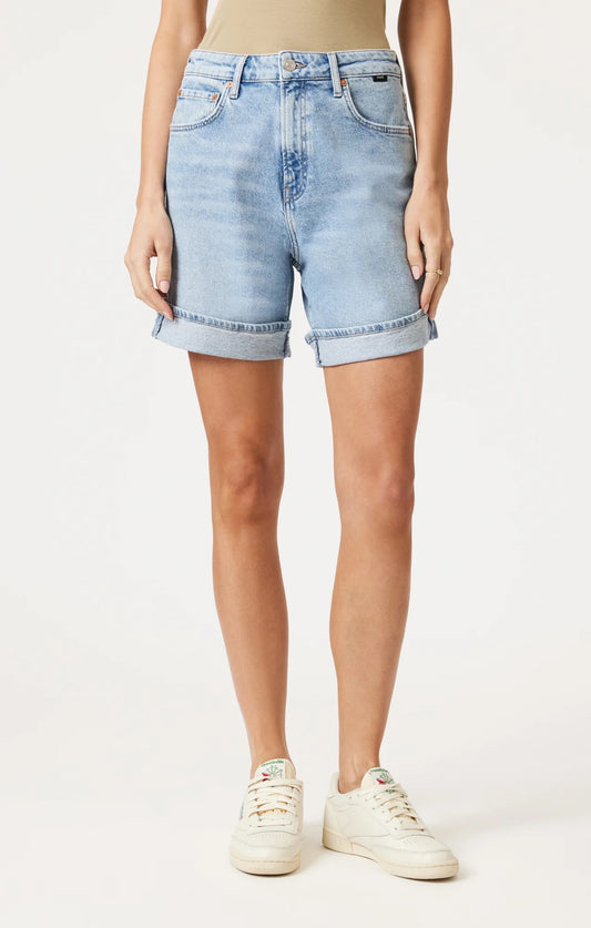 MAVI HEIDI CUFFED DENIM SHORTS