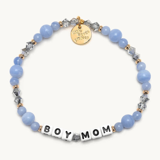 LITTLE WORDS PROJECT BOY MOM BRACELET