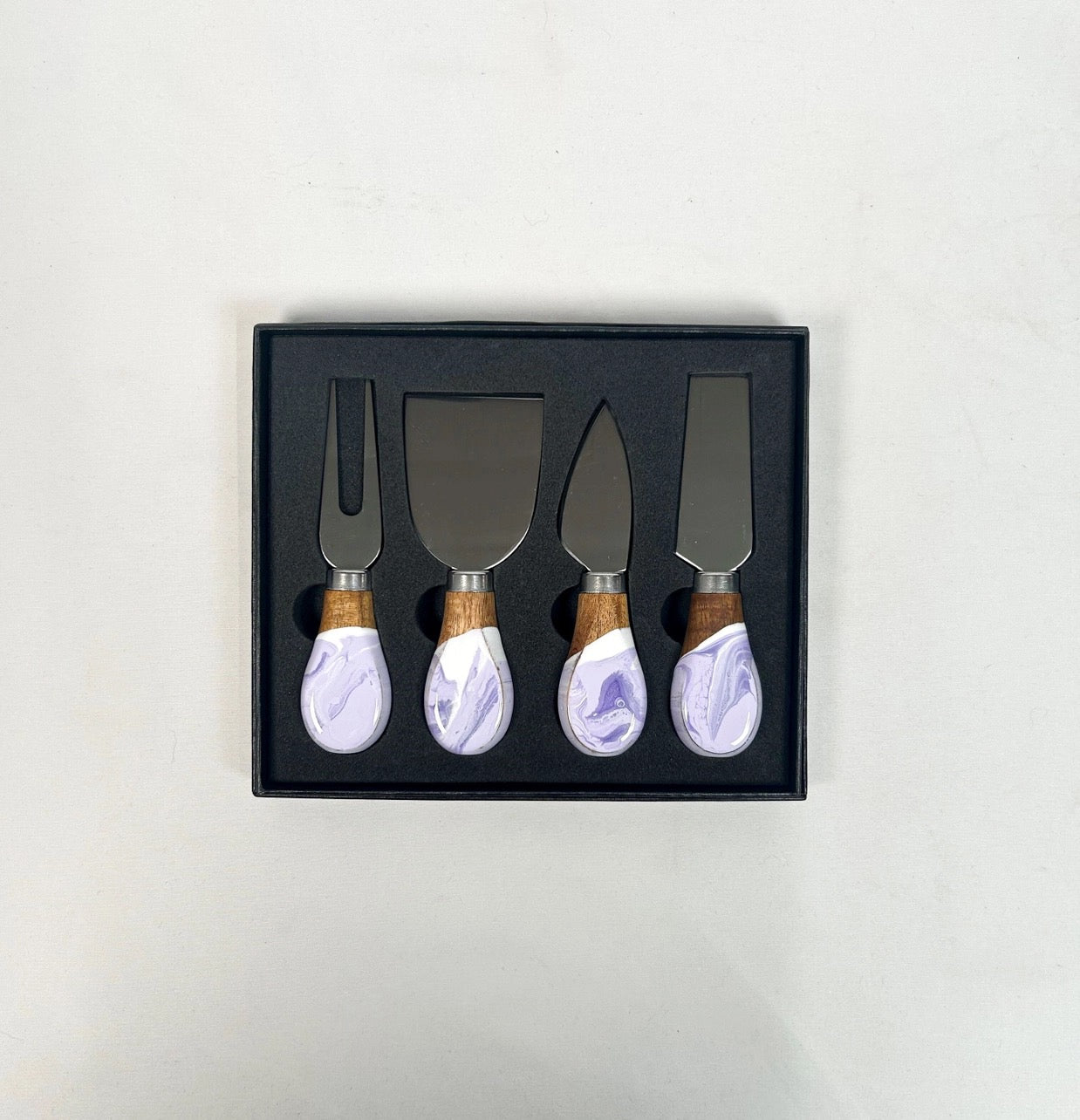 RESIN COATED CHEESE KNIFE SET