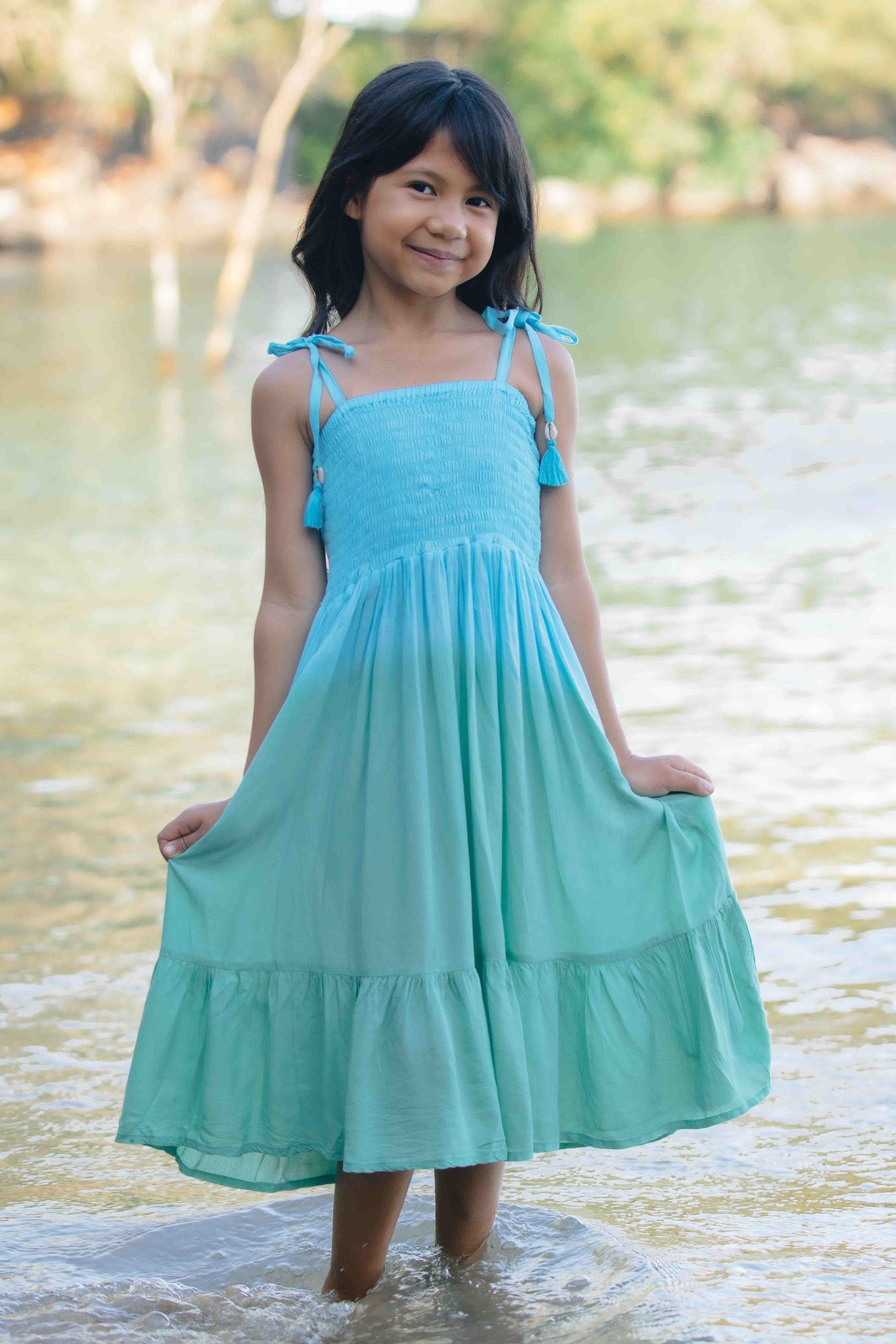 TIARE HAWAII KIDS GOLDFISH DRESS
