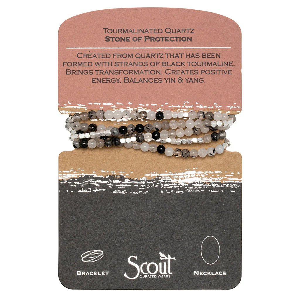 SCOUT STONE WRAP BRACELET/NECKLACE