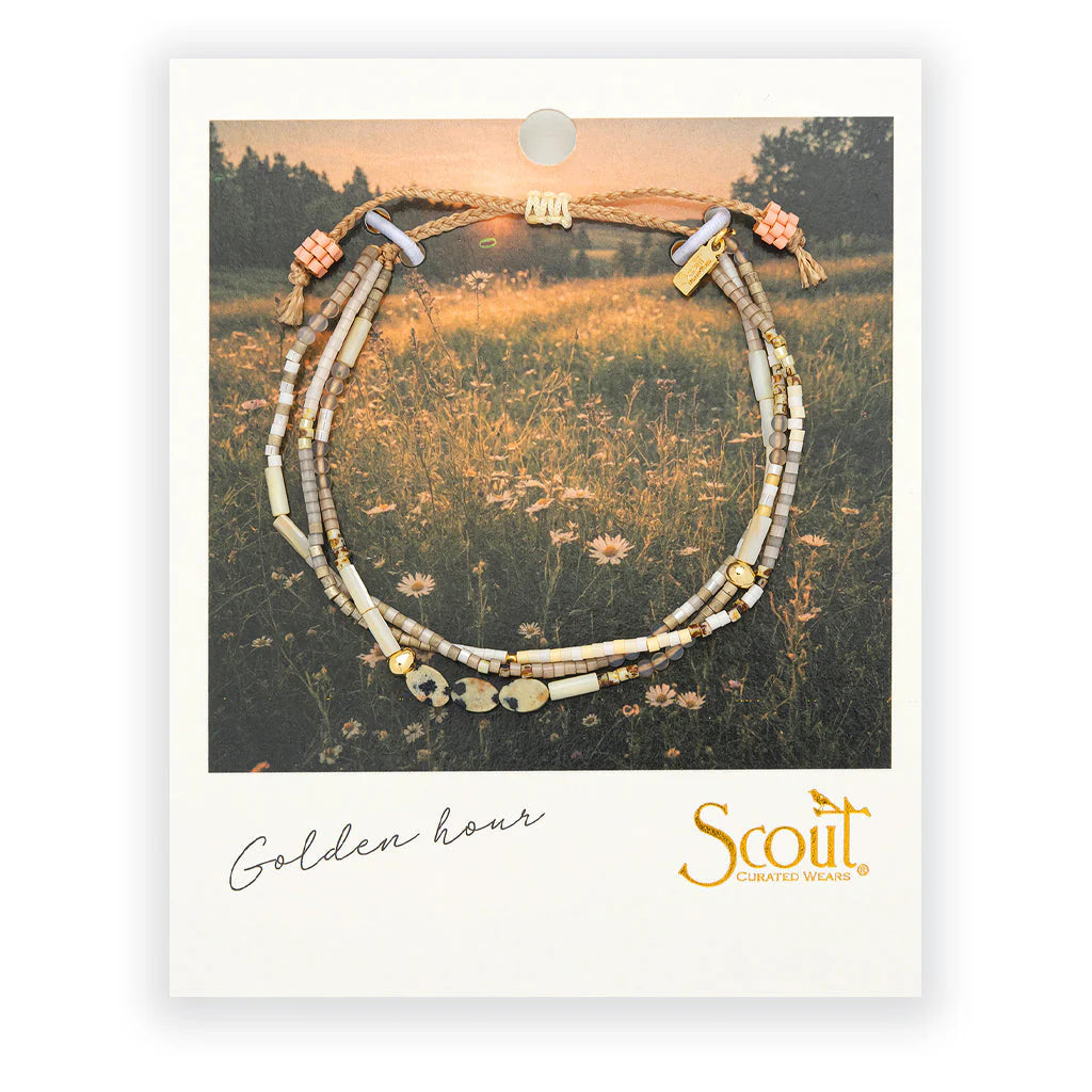 SCOUT CURATED WEARS MIXED MEDIA BRACELET