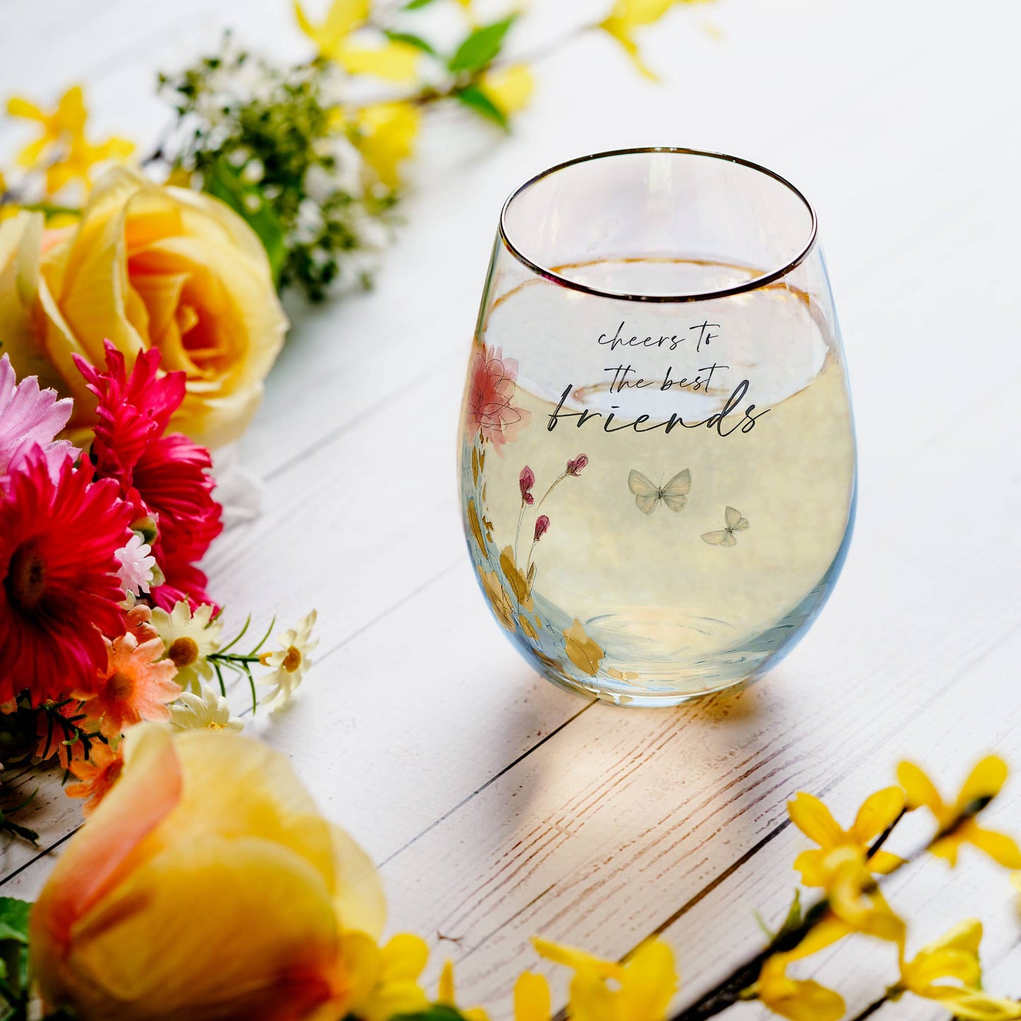 Friends - 20 oz Stemless Wine Glass